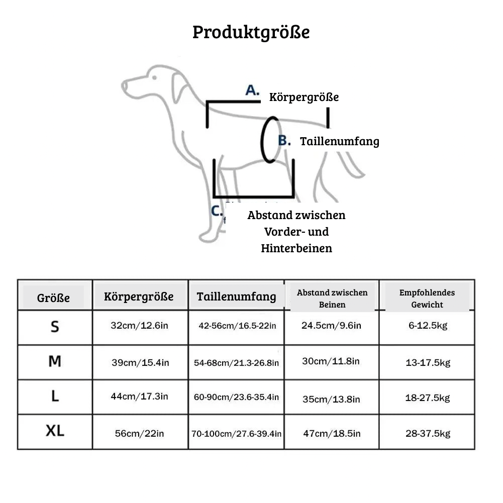 Tragbare Hunde-Hebeschlinge