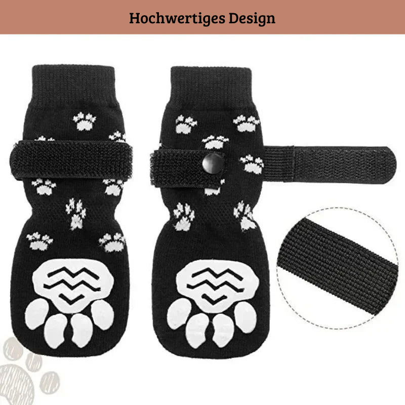 Rutschfeste Hundesocken (4er-Set)