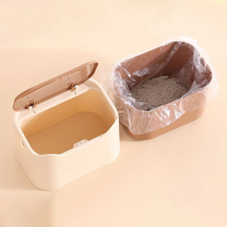 Katzenstreu-Mülleimer