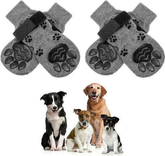 Rutschfeste Hundesocken (4er-Set)