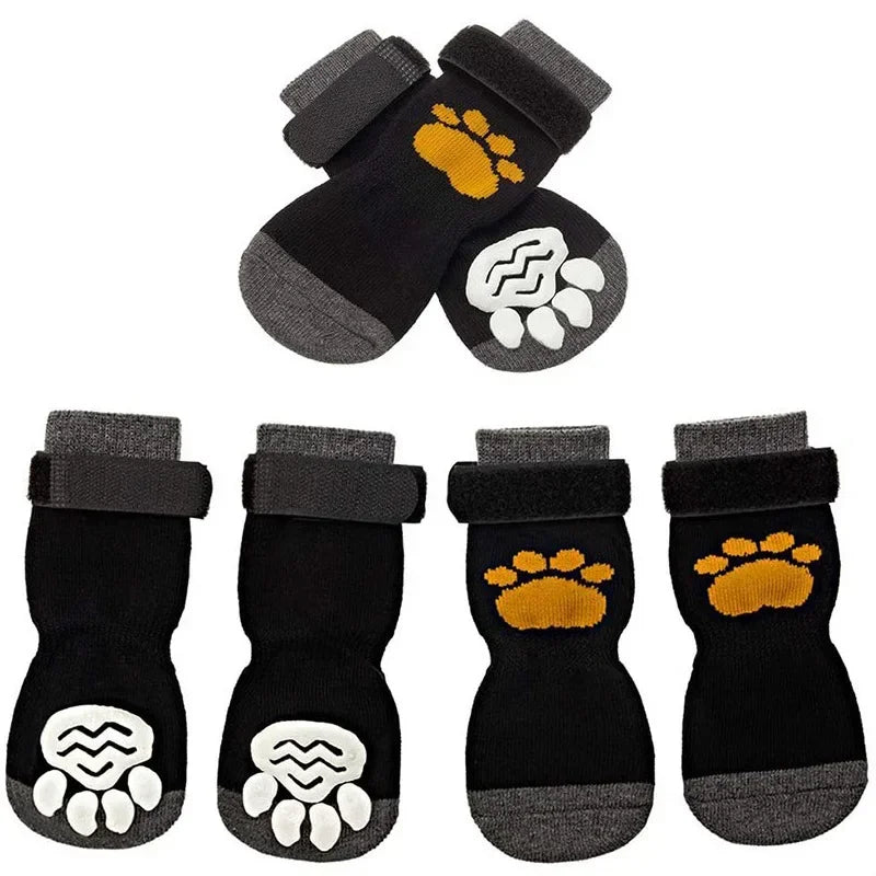 Rutschfeste Hundesocken (4er-Set)
